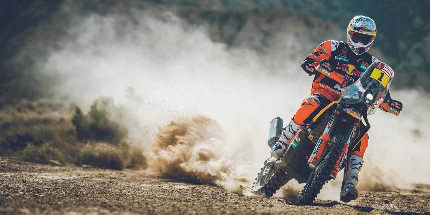 Toby Price KTM factory rally bike