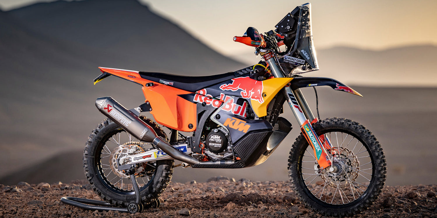 KTM factory rally bike