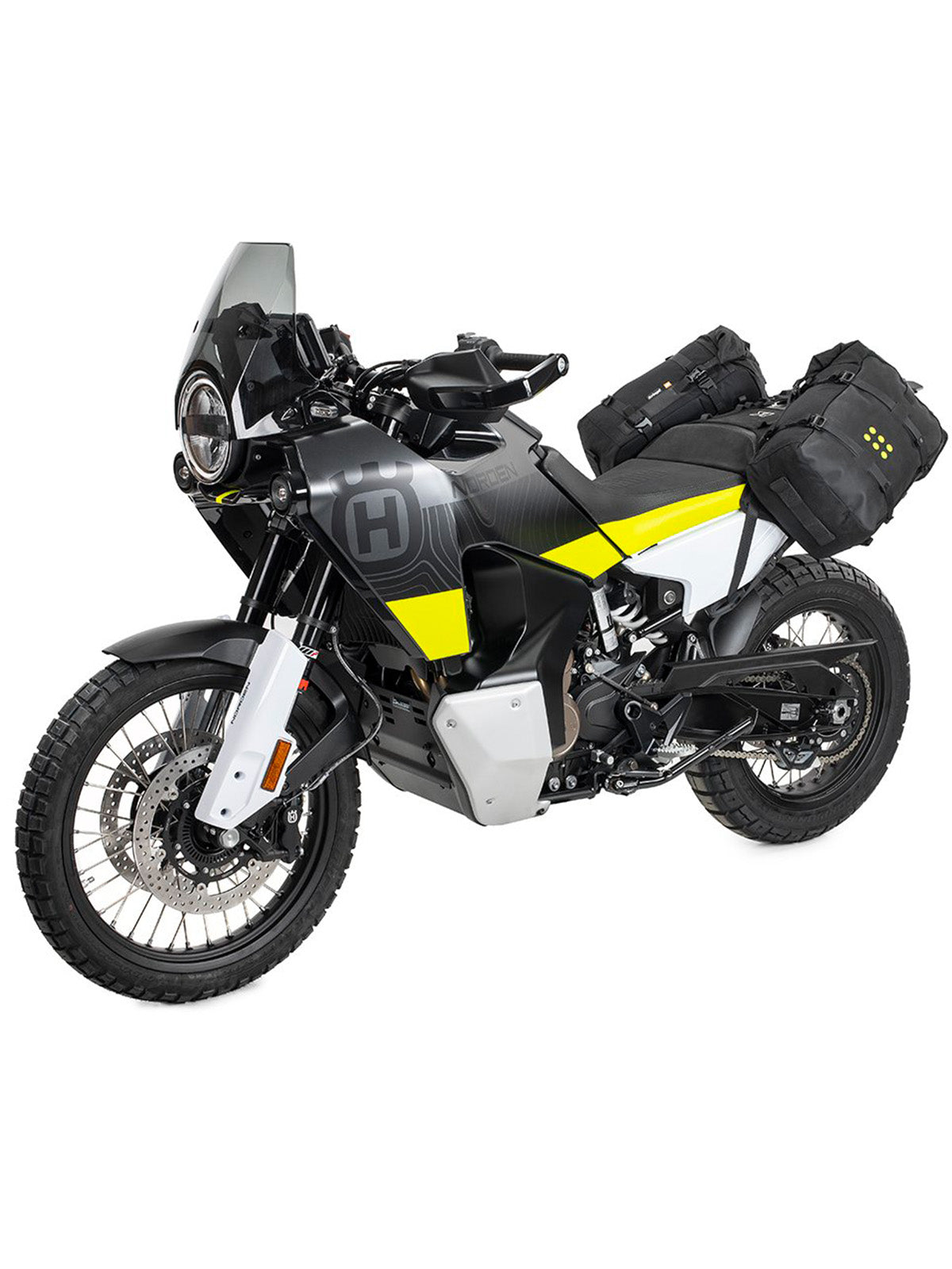Kriega OS BASE Husqvarna Norden 901 on motorcycle