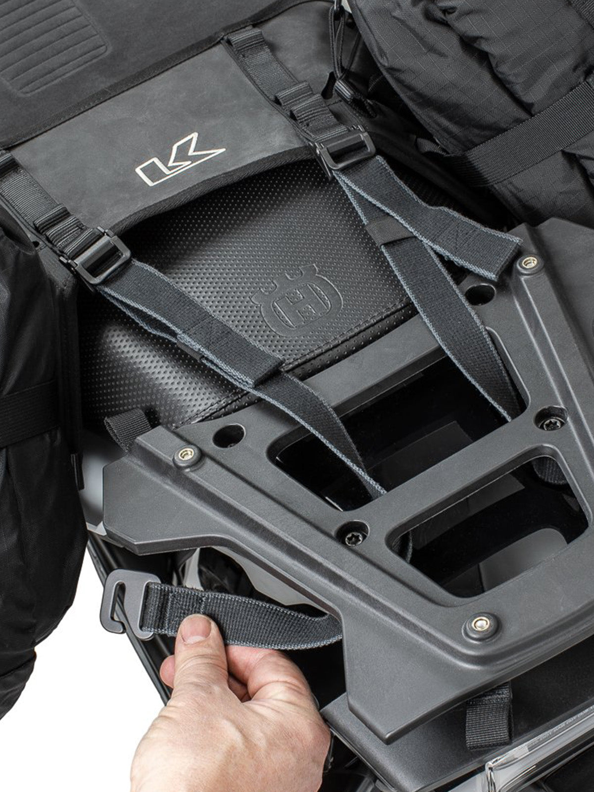 Kriega OS BASE Husqvarna Norden 901 how to fit