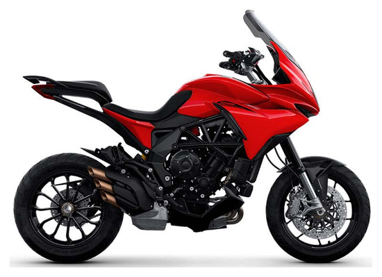 red motorcycle