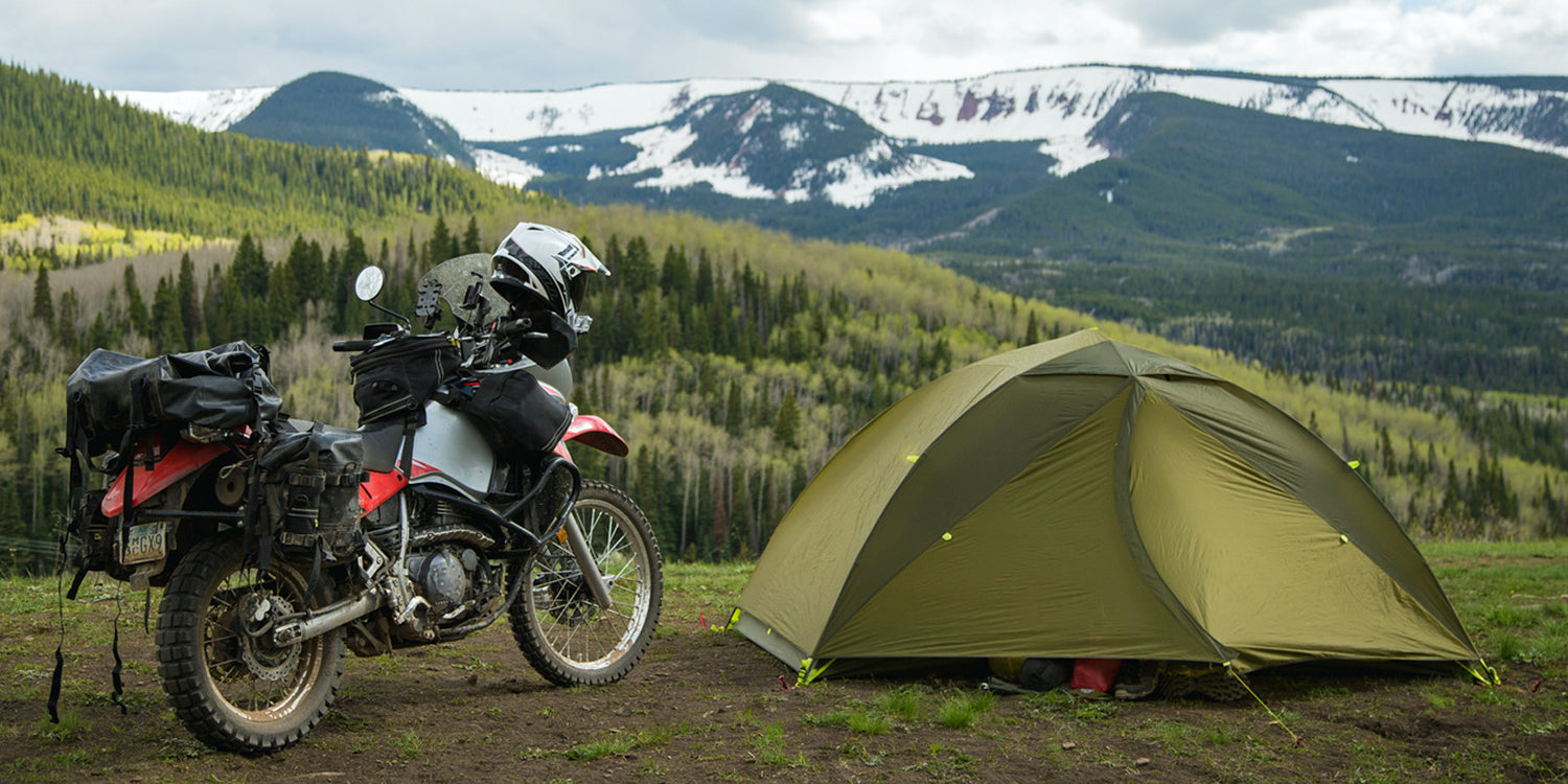 motorcycle camping tent