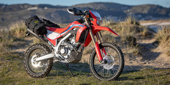 honda crf 300 with kriege luggage
