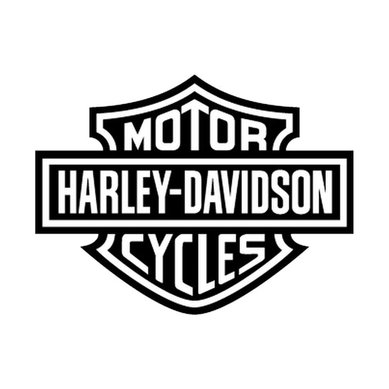Harley Davidson black and white logo