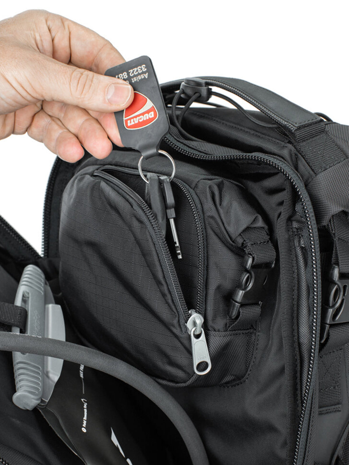 Kriega Trail18 Adventure Backpack with pocket for keys