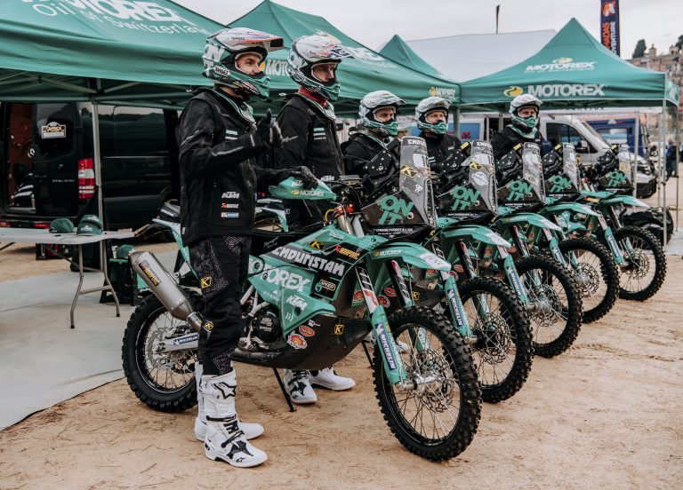 five motorcycle riders on lyndon poskitt racing team