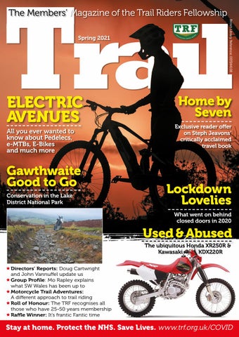 trail magazine front cover spring 2021