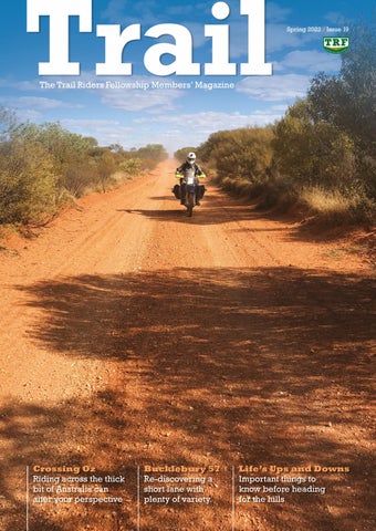 trail magazine front cover spring 2022
