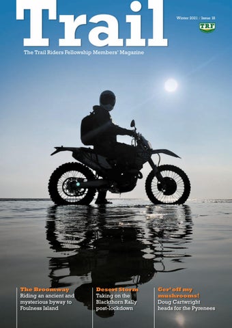 trail magazine front cover winter 2021