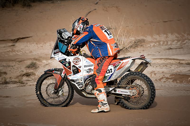 motorcycle rider joey evans dakar