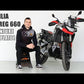 AXP Adventure Skid Plate HDPE 8mm (Black) Aprilia Tuareg 660 20-23