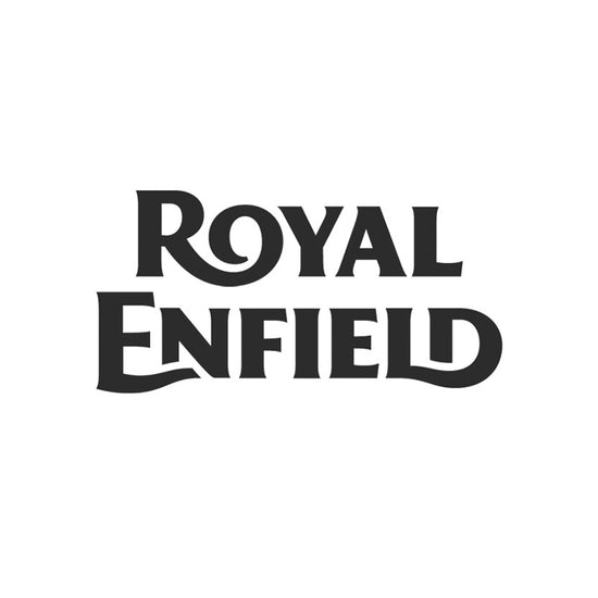 royal enfield black and white logo