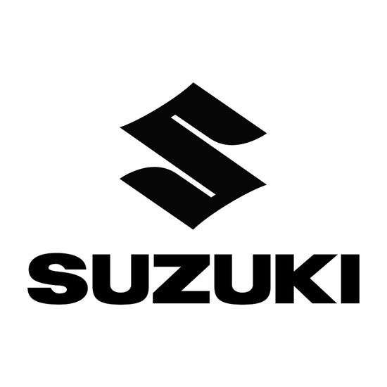 suzuki black and white logo