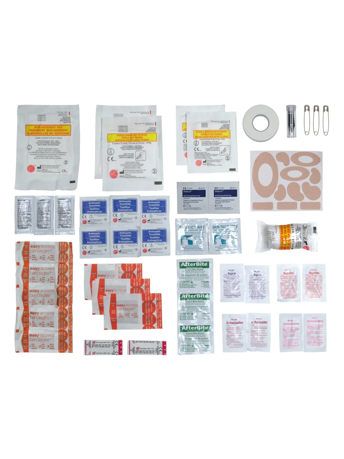 amk ultralight medical kit individual items