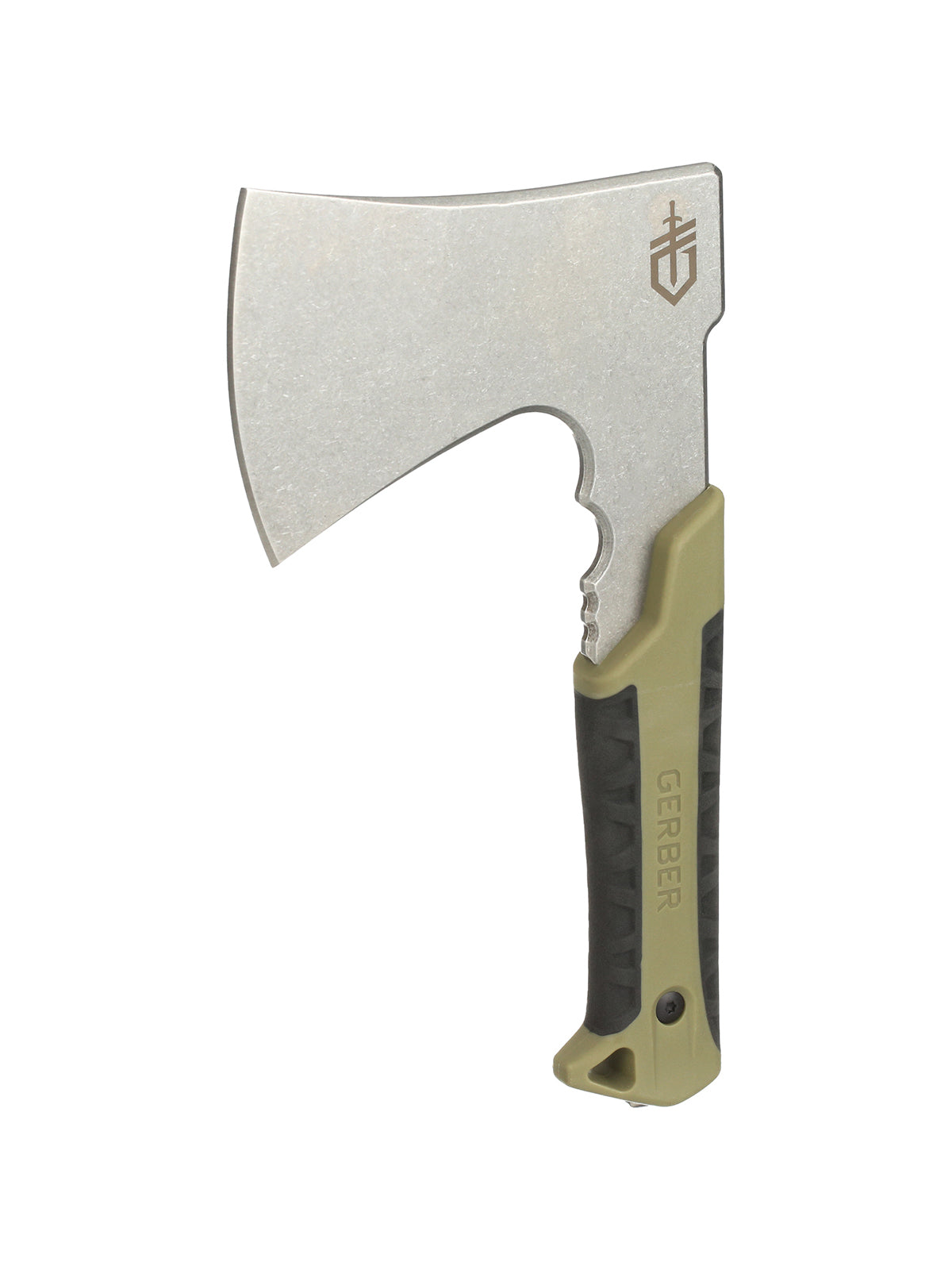 vertical view of Gerber Pack Hatchet