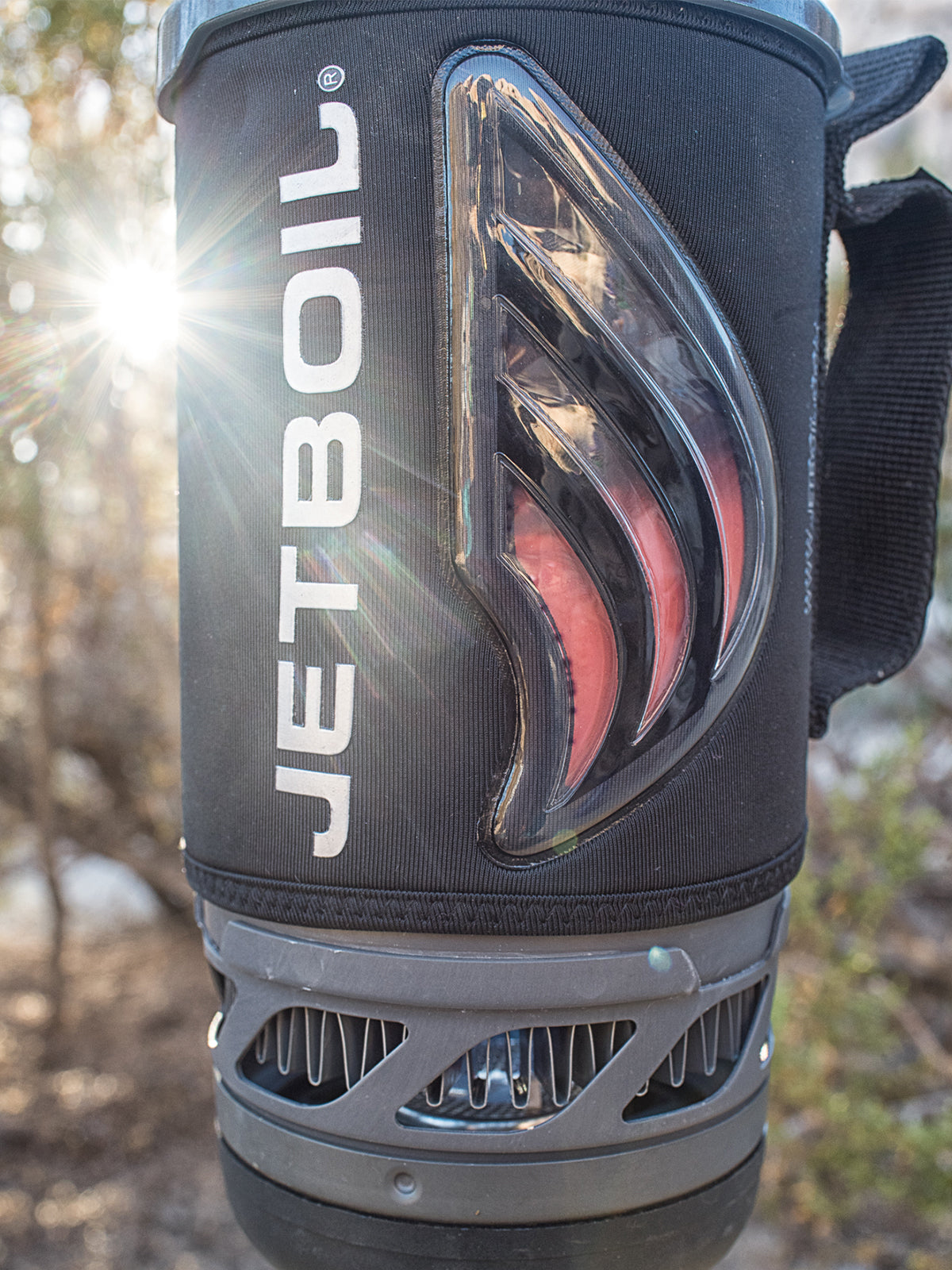 close up view of Jetboil FLASH Cooking System