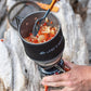 Jetboil MINIMO Cooking System being used to cook