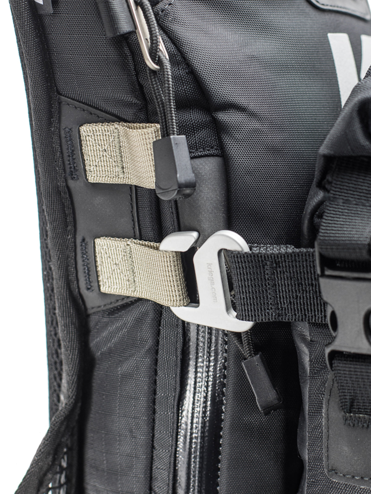 Kriega Hydro-3 Hydration Pack hook and loops