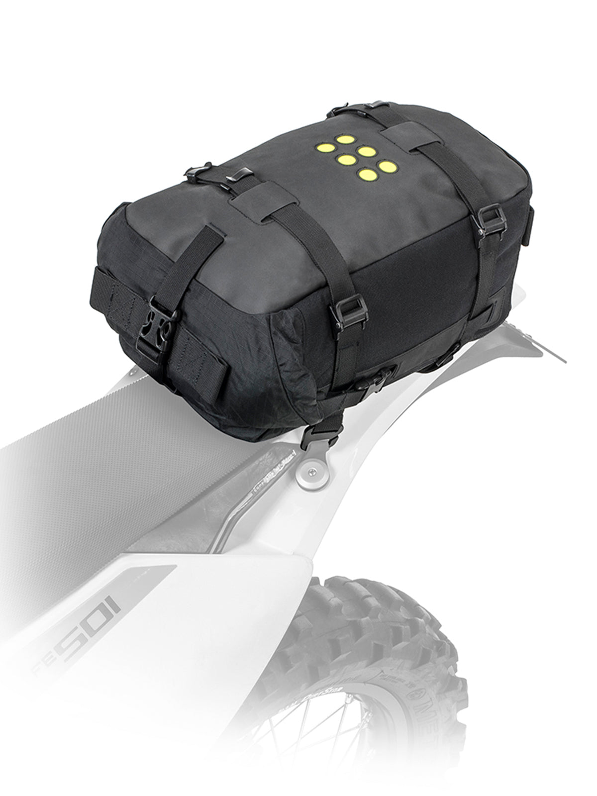 Kriega OS-12 Adventure Pack fitted to rear fender