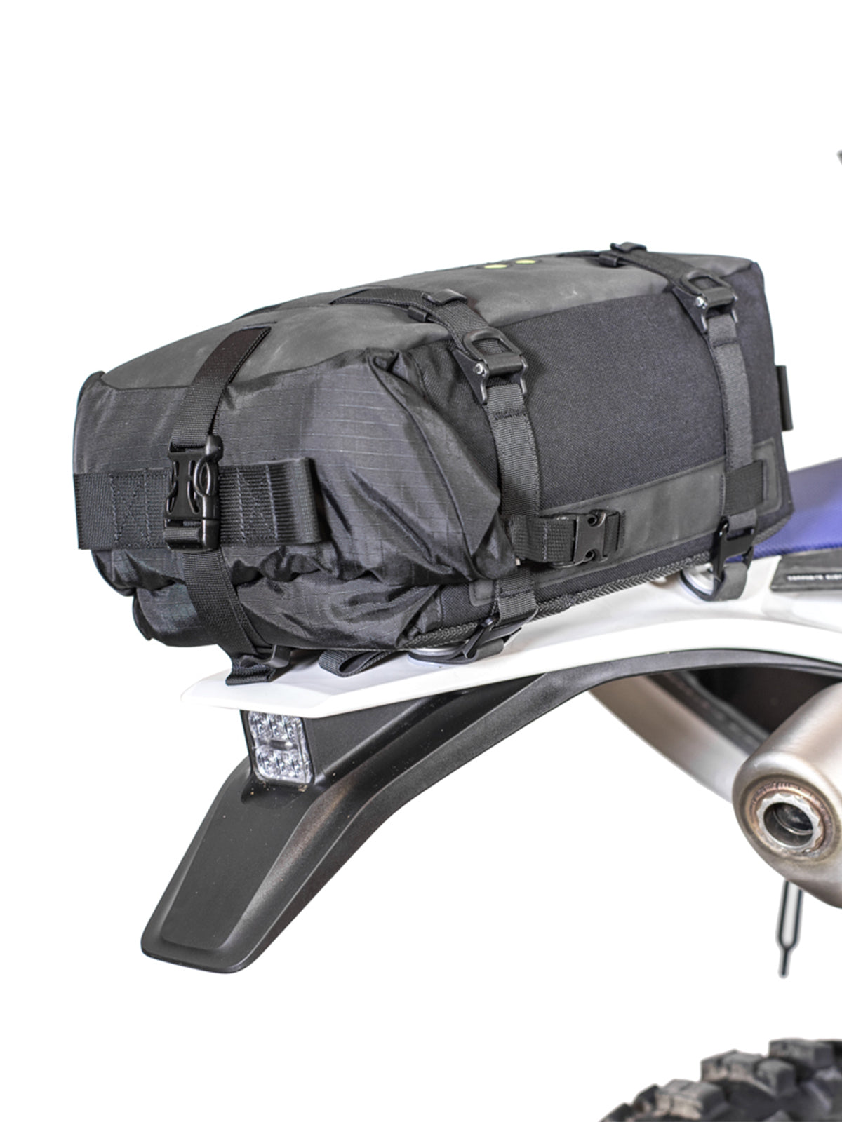 Kriega OS-12 Adventure Pack fitted to rear fender