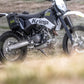 two Kriega OS-6 Adventure Pack fitted to dirt bike