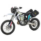 Kriega OS BASE Dirtbike on motorcycle with two OS6 adventure packs