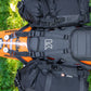 Kriega OS BASE Dirtbike top view on motorcycle