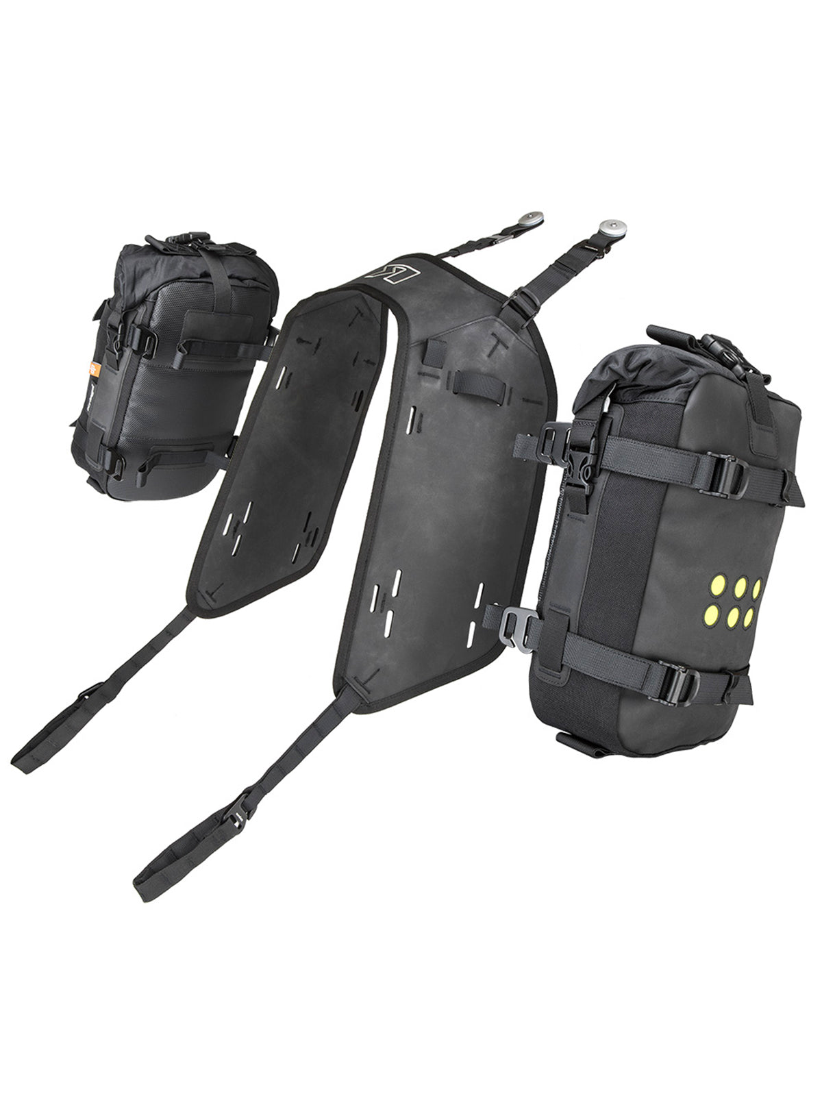 exploded view of Kriega OS BASE with OS packs