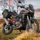 Kriega OS BASE Honda CRF 1100L Africa Twin motorcycle from front