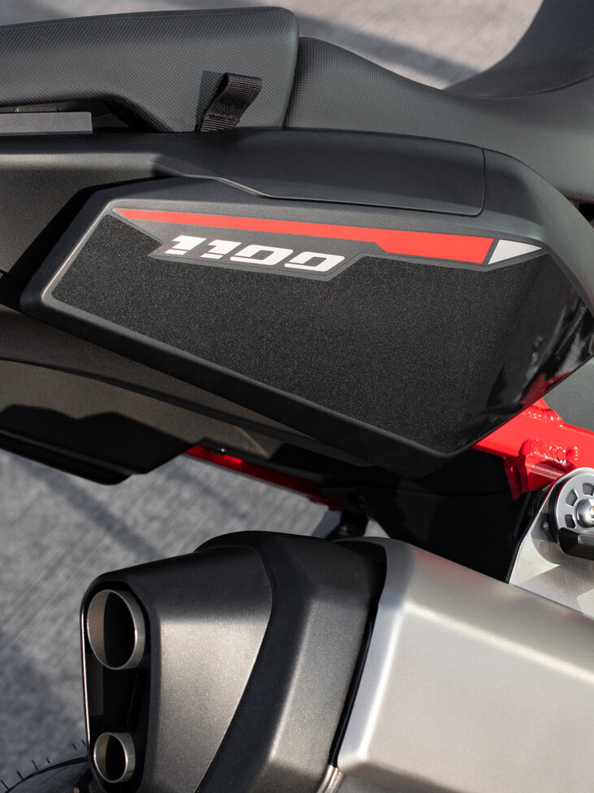 rear of Kriega OS BASE Honda CRF 1100L Africa Twin