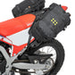 Kriega OS BASE Honda CRF300L / CRF300 Rally with two adventure packs