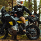 Kriega OS BASE Husqvarna Norden 901 rider sitting on bike