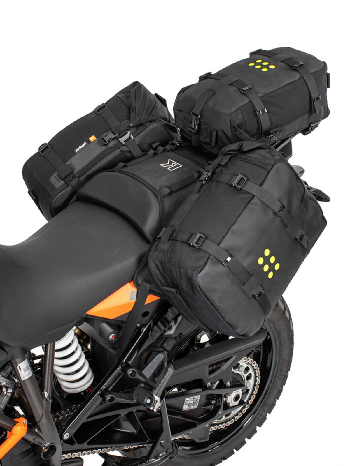 Kriega OS BASE KTM 1050-1290 Adventure three adventure packs