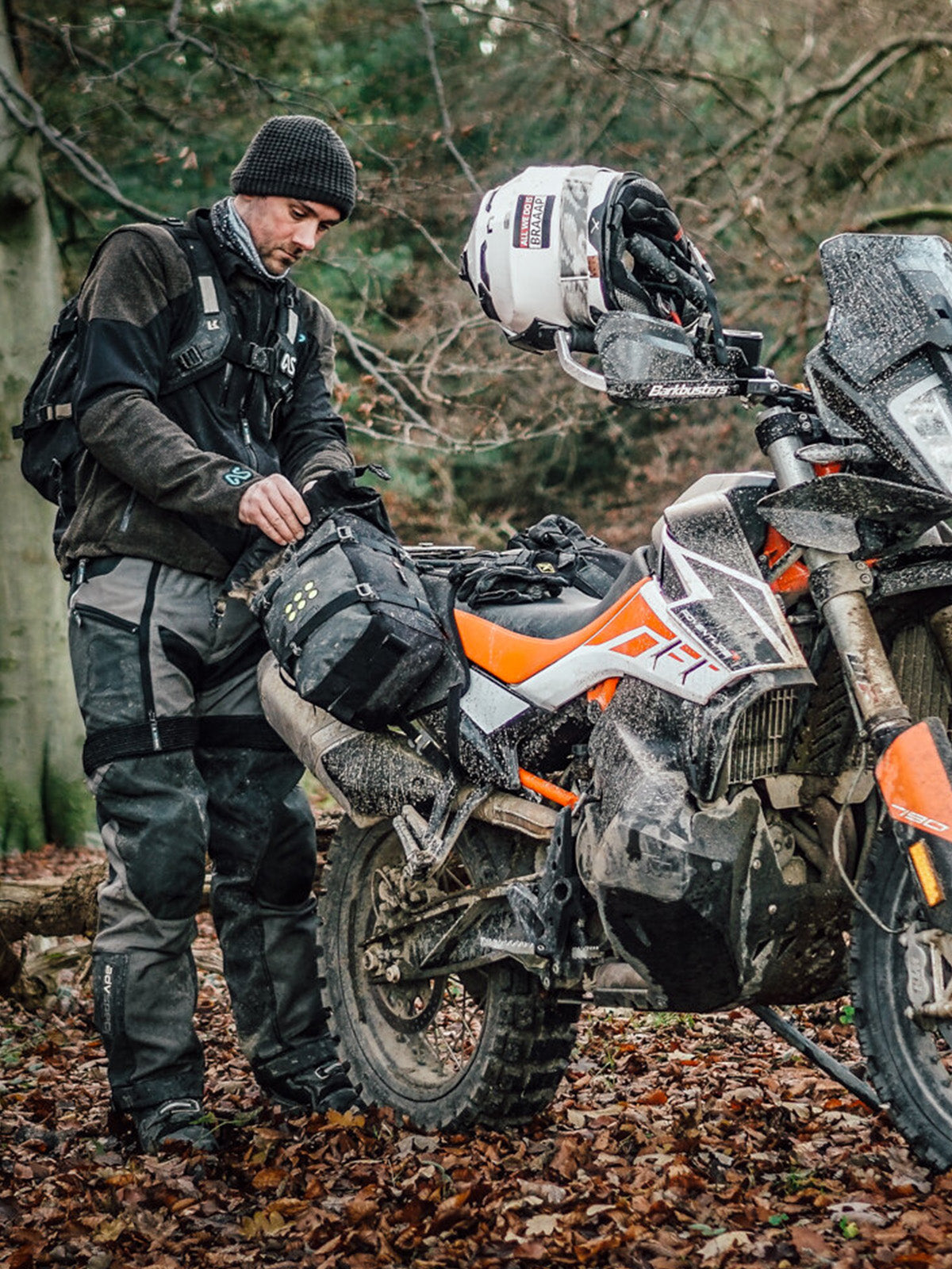 Kriega OS BASE KTM 790/890 rider opening pack