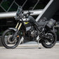 Kriega OS BASE Yamaha Ténéré 700 front view fitted to motorcycle