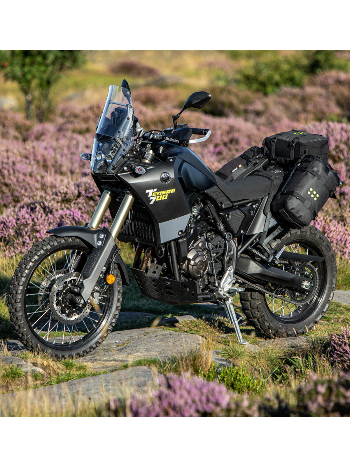 Kriega OS BASE Yamaha Ténéré 700 fitted to motorcycle 