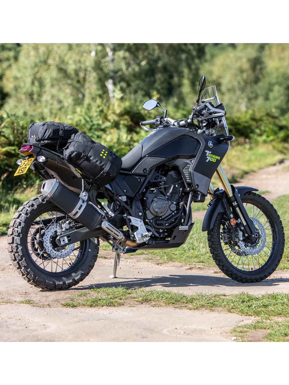 Kriega OS BASE Yamaha Ténéré 700 fitted to motorcycle