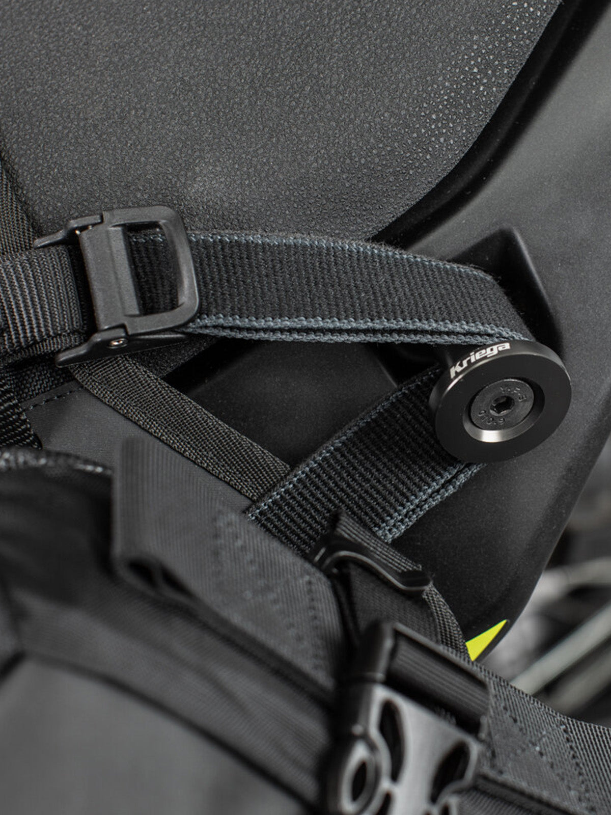 Kriega OS BASE Yamaha Ténéré 700 straps guide