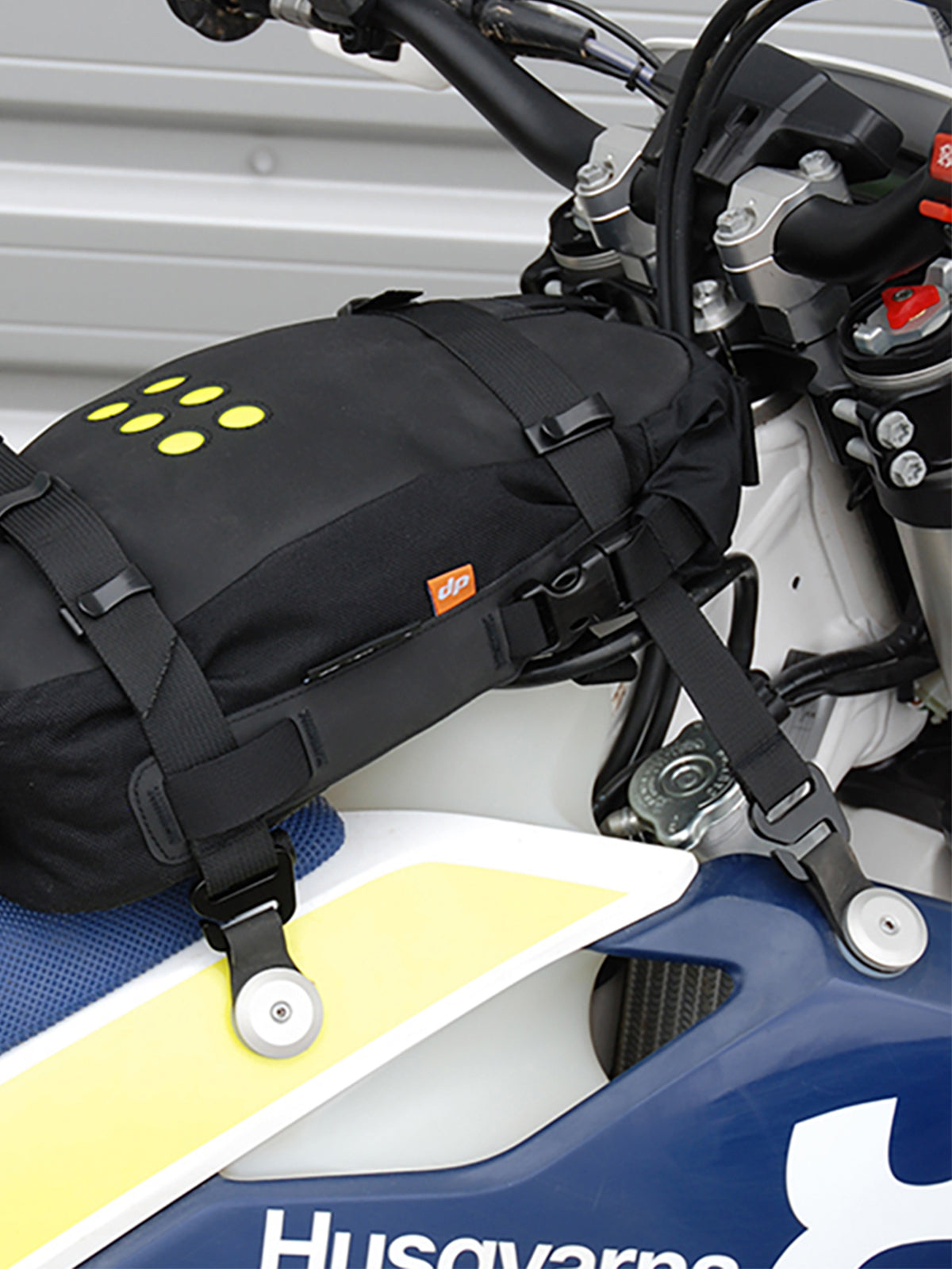 Kriega OS Rack Loops over fuel tank