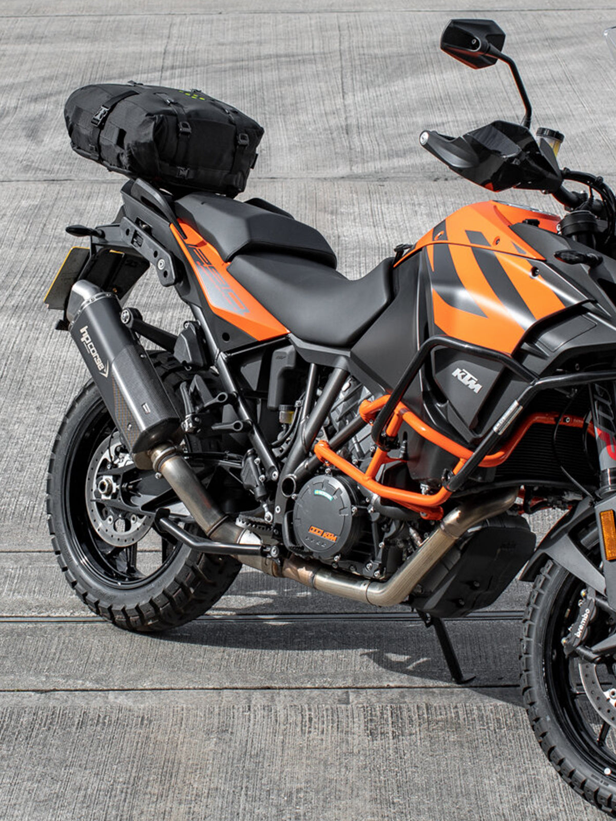 Kriega OS Rack Loops - KTM fitted to bike