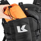 Kriega R22 Backpack showing zip top pocket