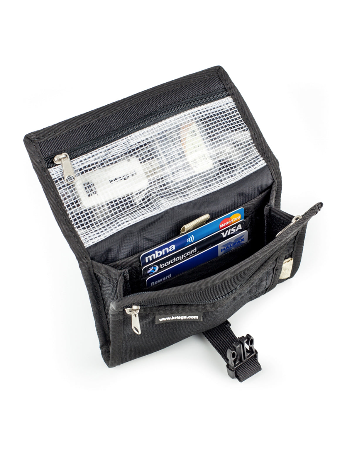 Kriega Stash Wallet open