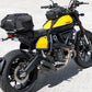 view of motorcycle with Kriega Tank US Drypack Converter attached