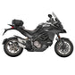 Kriega US10 Drypack attached to ducati adv motorcycle
