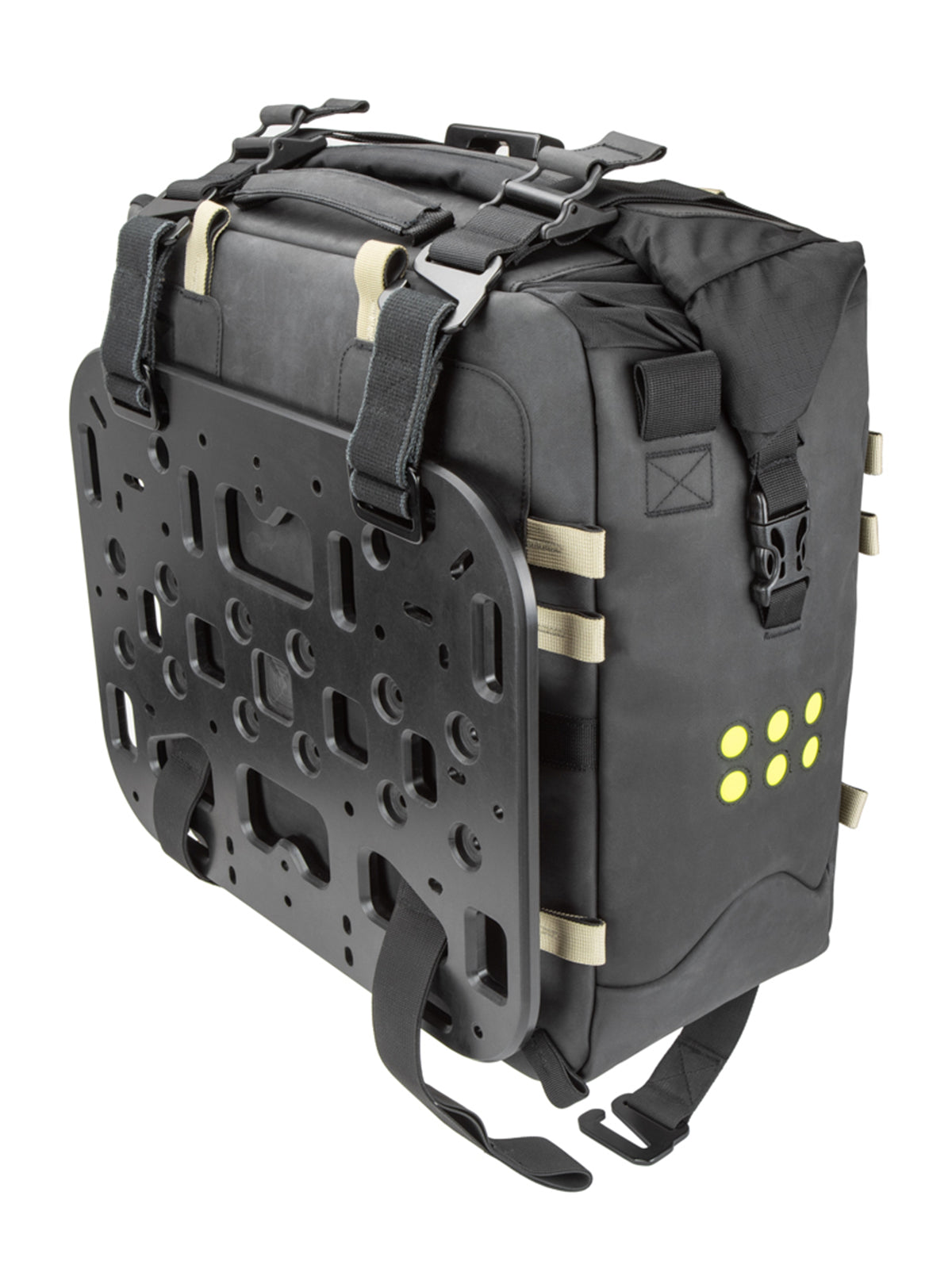 Kriega OS-32 Soft Pannier attached to platform