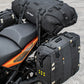 Kriega US40 Drypack Rackpack fitted to ktm with panniers
