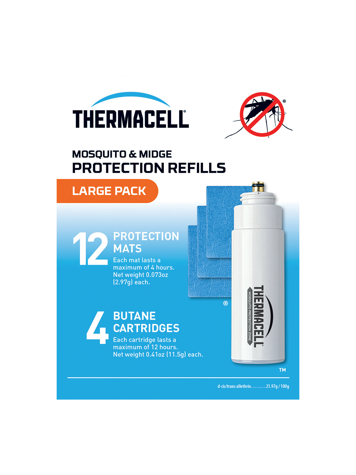 Thermacell Refill Pack (Mats & Gas)