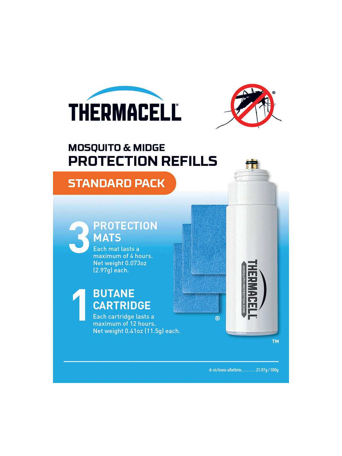 Thermacell Refill Pack (Mats & Gas)