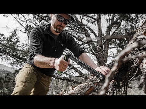 video of Gerber Freescape Folding Camp Saw in use